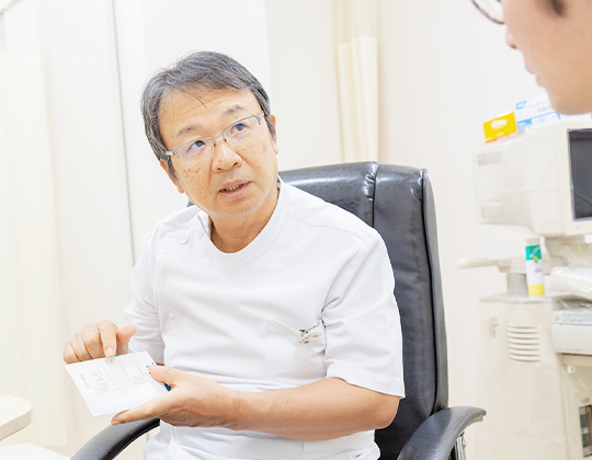 患者様との信頼関係を大切にします